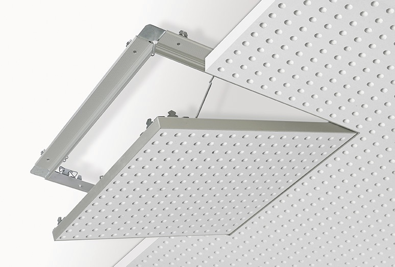 Knauf REVO 12.5 z panelem perforowanym 12/25Q włóknina czarna 301x301mm