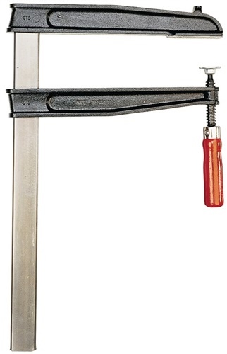 Schraubzwinge Spannw.max.800mm 250mm Ausladung m. Holzheft