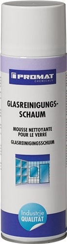 Glass cleaning foam 500 ml spray can chemicals
