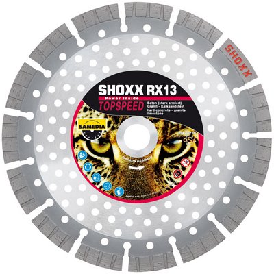Samedia Dia-Trennscheibe SHOXX RX13 Ø350x20x21mm TOPSPEED