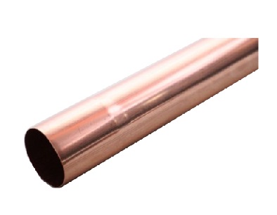 Copper tube Ø 60 0.6mm without bead length 1.00m welded