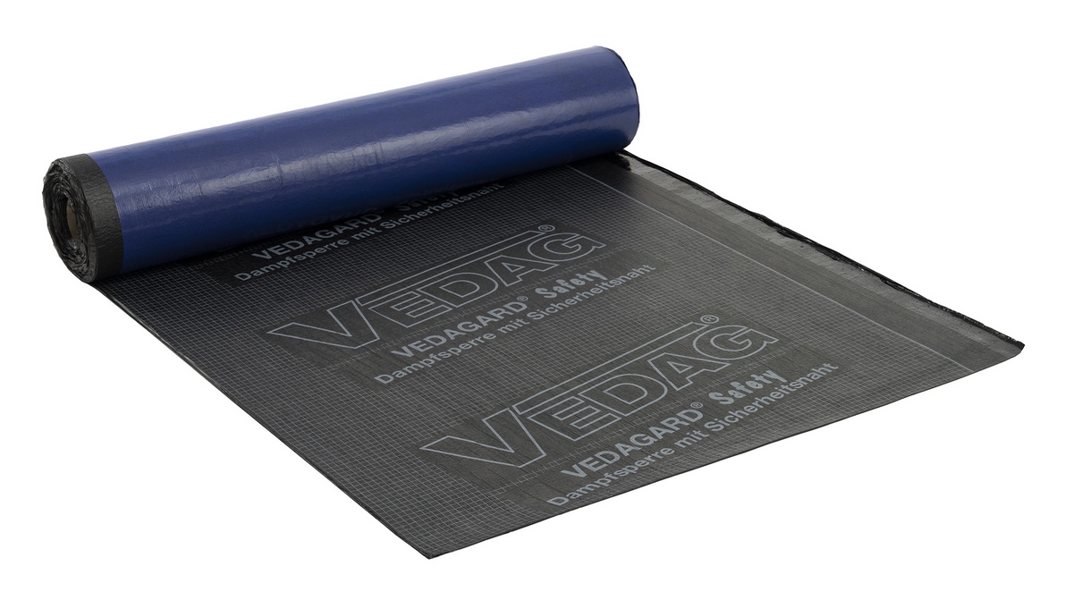 VEDAGARD Safety blank 10x1.08m 2.5mm elastomer bitumen vapour barrier membrane