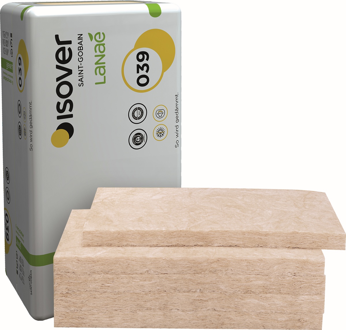 ISOVER Akustic TP 1 Lanaé 1250x625x40mm partition wall panel