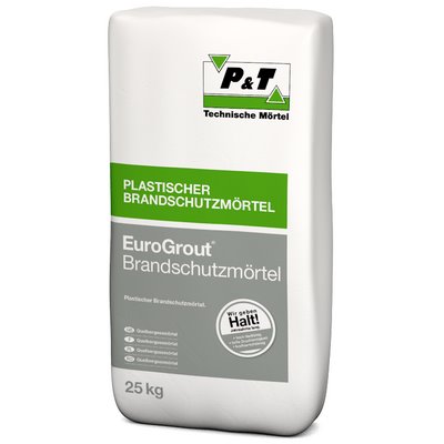 Zaprawa ogniochronna P&T EuroGrout 25kg 0-1mm - 1013