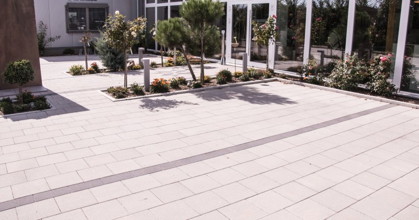 BWL Carre kostka brukowa naturalna szara 20x10x8cm z fazką