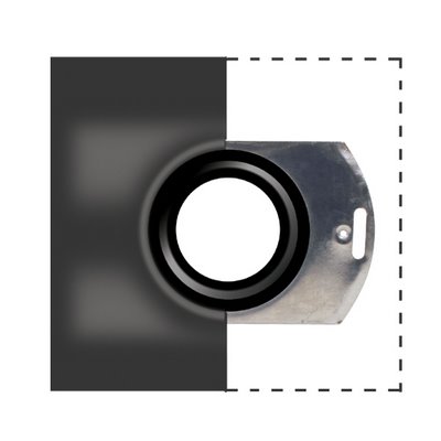 LORO Kołnierz przesuwny z kołnierzem przyłączeniowym f. Bitum fvz DN70 - 13235.070X