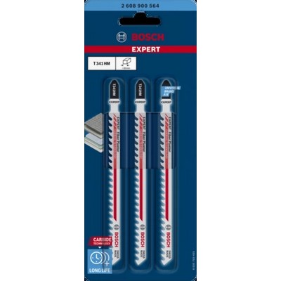 Bosch EXPERT reciprocating saw blade T341HM Fibre Plaster 3 pieces