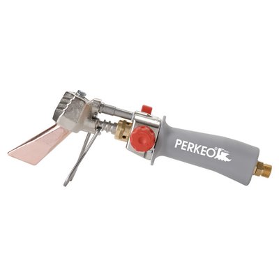 Perkeo propane-butane piezo soft soldering iron w. 235 g-Cu.St. connection G 3/8""LH