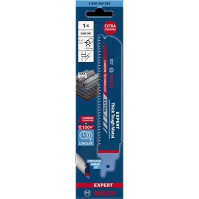 Bosch EXPERT reciprocating saw blade S955CHC Thick Tough Metal