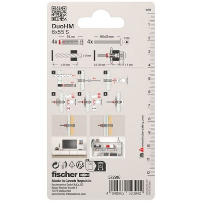 fischer cavity plug DuoHM 6 x 55 S PH TX K (4)