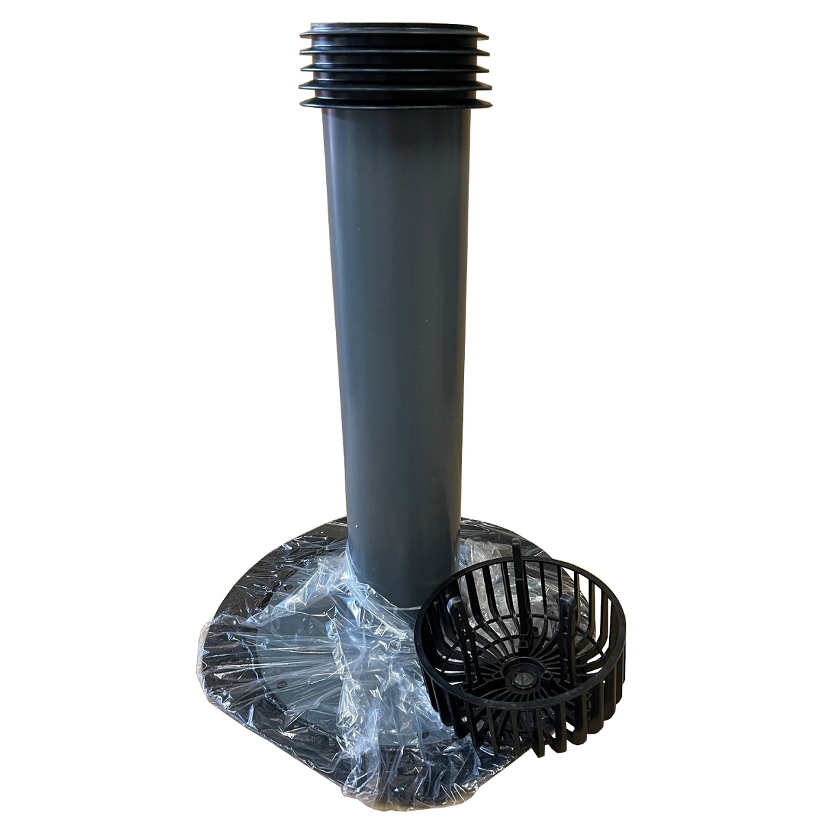 Fleck flat roof renovation drain DN 125 flange bitumen w. gravel trap - 45100413