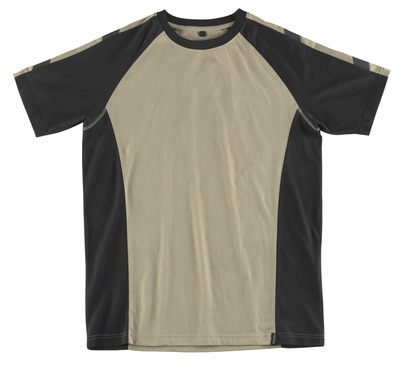 MASCOT® Potsdam T-Shirt hellkhaki/schwarz Gr. 3XL