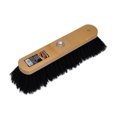 Nespoli Stubenbesen 28cm naturlackiert Bart schwarz - 700220502_180