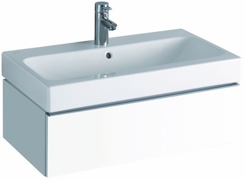 Szafka podumywalkowa Keramag iCon Ko 740x240x477mm Alpine wysoki połysk