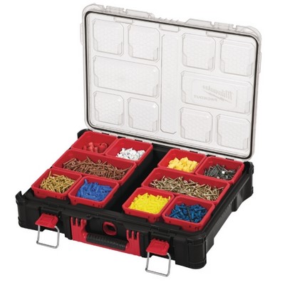 Organizer Milwaukee Packout 500x380x120 mm z pojemnikami do sortowania