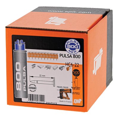 ITW Spit special nails P800 HC 6-22 22mm 500pcs magazined