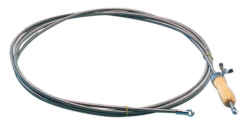 Wałek do czyszczenia rur D.10mm L.5m Pazur D.20mm verst.Handle