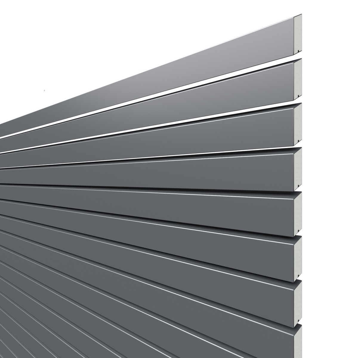 SYSTEM RHOMBUS anthracite fence panel 180 x 180 cm
