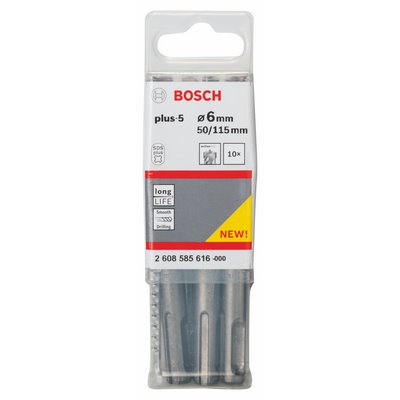 Bosch hammer drill bit SDS-Plus-5 6x50x115mm