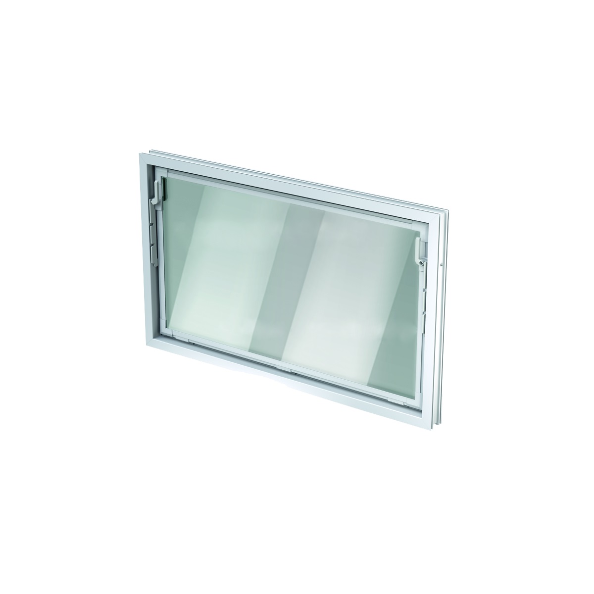 ACO Okno rozwierno-uchylne DIN-R WSG biały 3.3W/m2K f. rama 1000x500mm