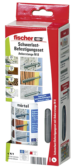 Zestaw mocujący Fischer do dużych obciążeń SBS M8-536669