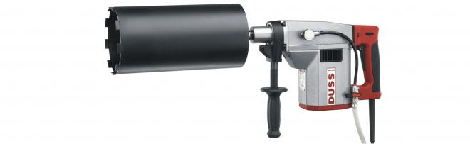 Wiertarka diamentowa Duss W Set 1 2000 Watt, Ø32-202mm, G 1/2"