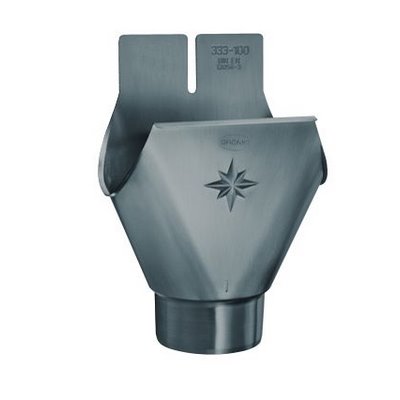 Wstępnie patynowany króciec do zawieszania Ned Zink Nova 33/100 mm