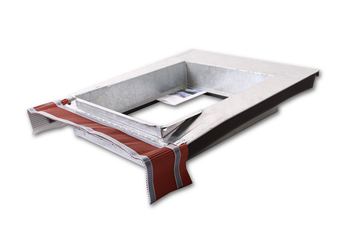 LEH VZ świetlik metalowy do panewki 420x520mm ESG górny otwór