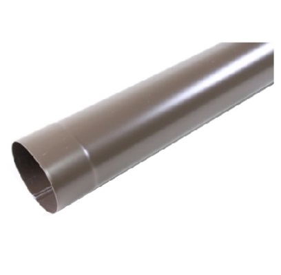 PREFA drain pipe 0.7mm 3mtr D 80mm 3000mm brown