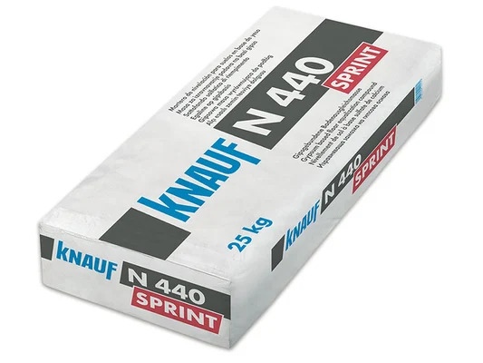 Knauf N 440 Sprint Trockenmörtel 25 kg 10-40mm gipsgebunden