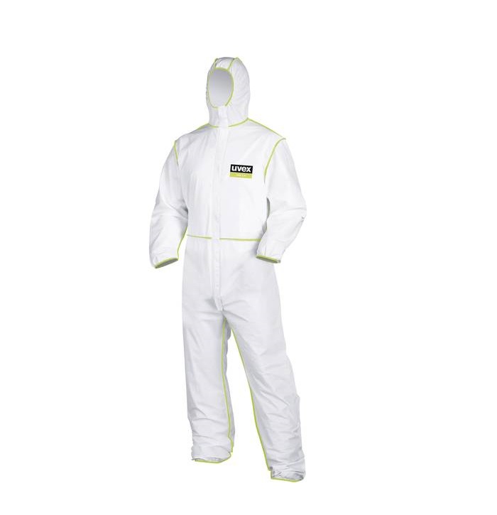 Uvex overall type 5/6 9877 white/lime XL 9871012