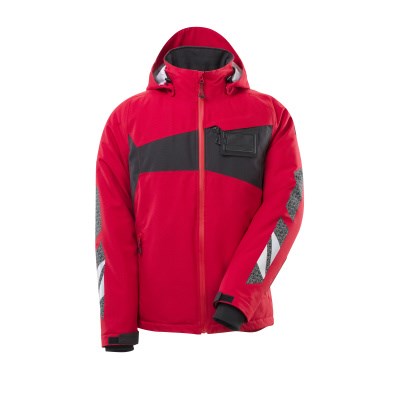 MASCOT® Winterjacke m. CLIMASCOT®-Futter verkehrsrot/schwarz Gr. 3XL