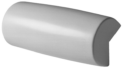 Poduszka pod szyję Paiova firmy Duravit z białego poliuretanu