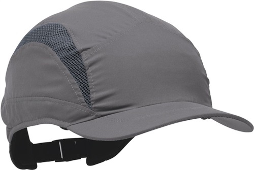 Anstoßkappe First Base 3 Classic 52-65 cm grau Mikrofaser EN812 A1