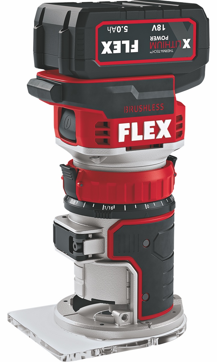 FLEX cordless edge and router 18 V CER 18.0-EC/2.5 Set