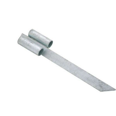 Schake ground socket 600mm galvanised with sharpened angle iron