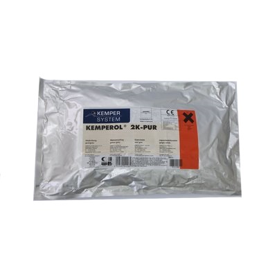 KEMPEROL® 2K-PUR grüngrau 5kg Gebinde (2x 2.5kg Knetbeutel)