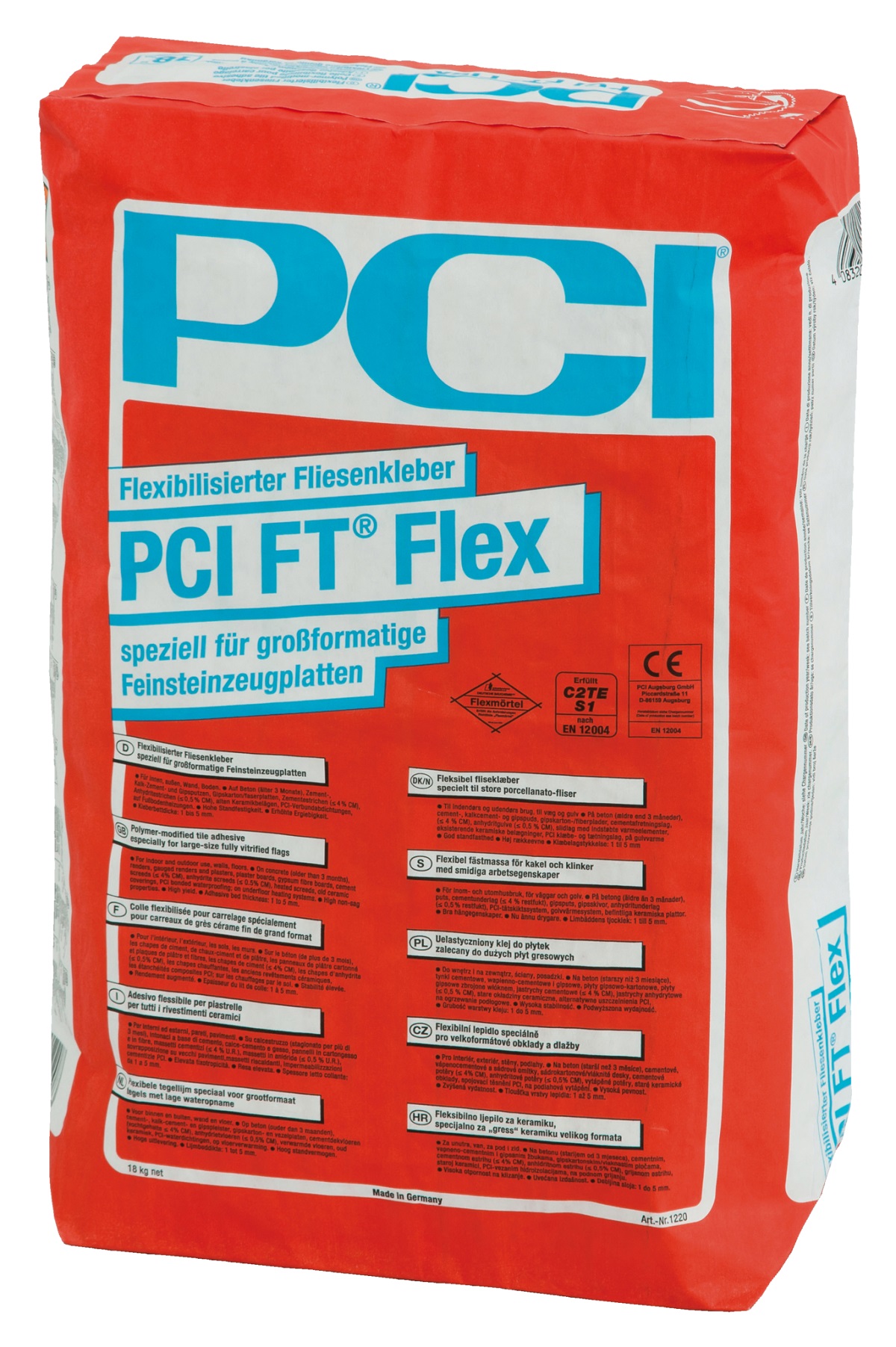 Worek PCI FT Flex 18 kg Kolor: szary