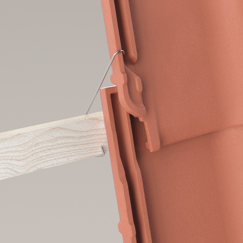 Zacisk boczny FOS ZIAL okrągły 456/205/2,5 mm do łat 30x50