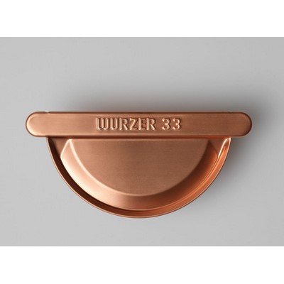 Wurzer UGINOX podstawa rynny ze stali nierdzewnej FTE 40/5 szt. półokrągły duży koralik