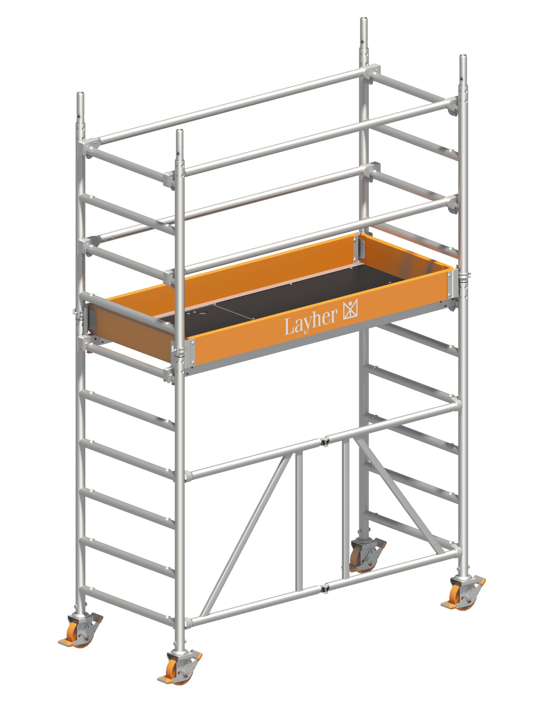 Layher Zifa 150 Mobile scaffold tower Standing height 0.86 m - 1408.200