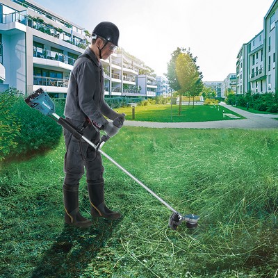 Akumulatorowa podkaszarka 2x18V Makita bez akumulatora i ładowarki - DUR368AZ