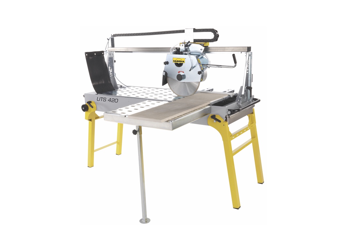 Samedia stone cutting machine UTS 420 350mm cutting length 1275mm