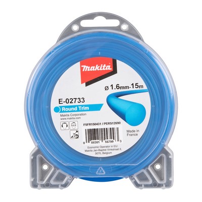 Żyłka do koszenia Makita okrągła Ø1,6 mm x 15 m E-02733