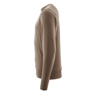 MASCOT® CROSSOVER Sweatshirt dunkel sandbeige Gr. 2XL