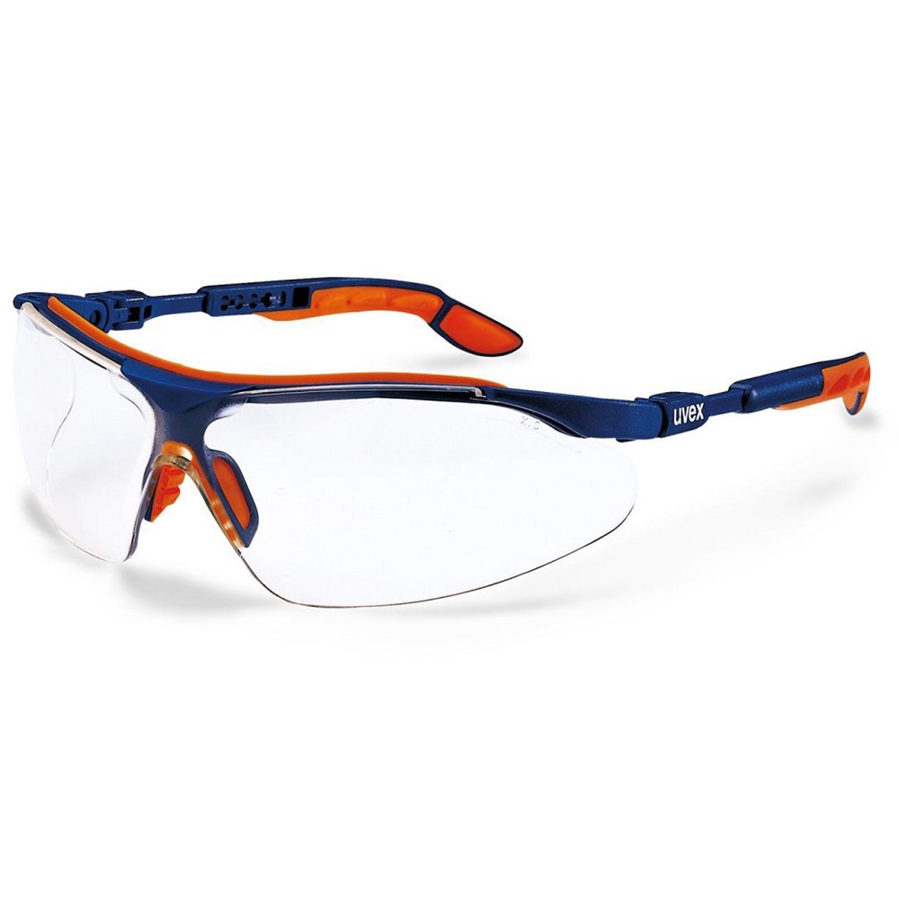 Uvex Schutzbrille i-vo farblos 2-1,2  sv exc. blau/orange