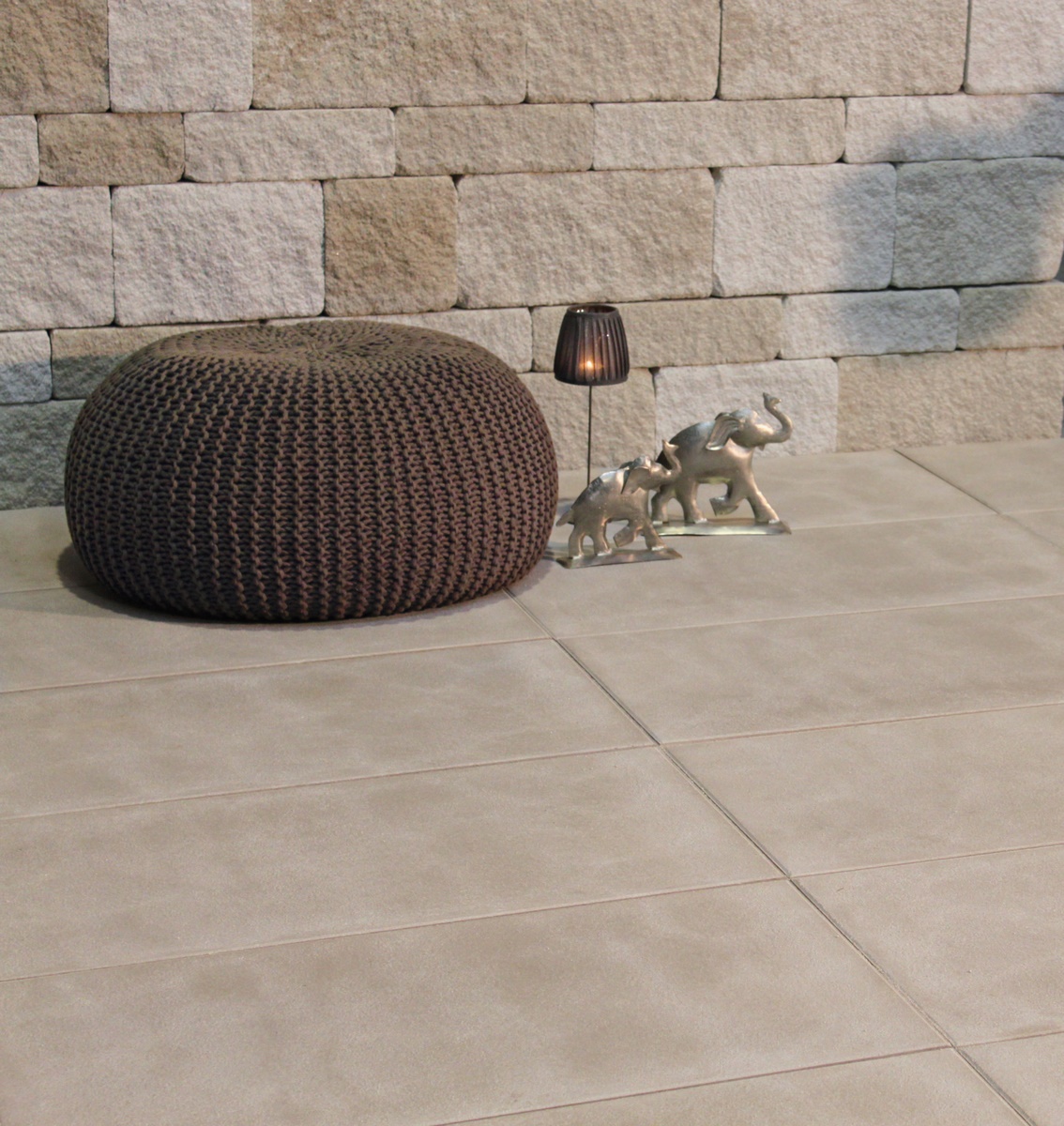 GDM GABANO GLATT silco Beige L/W/D 60/40/5cm z fazowaną krawędzią