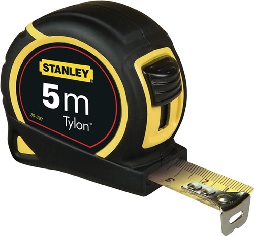 SBD Bandmaß Tylon 3m STANLEY 12.7mm II Ku.Gürtelclip