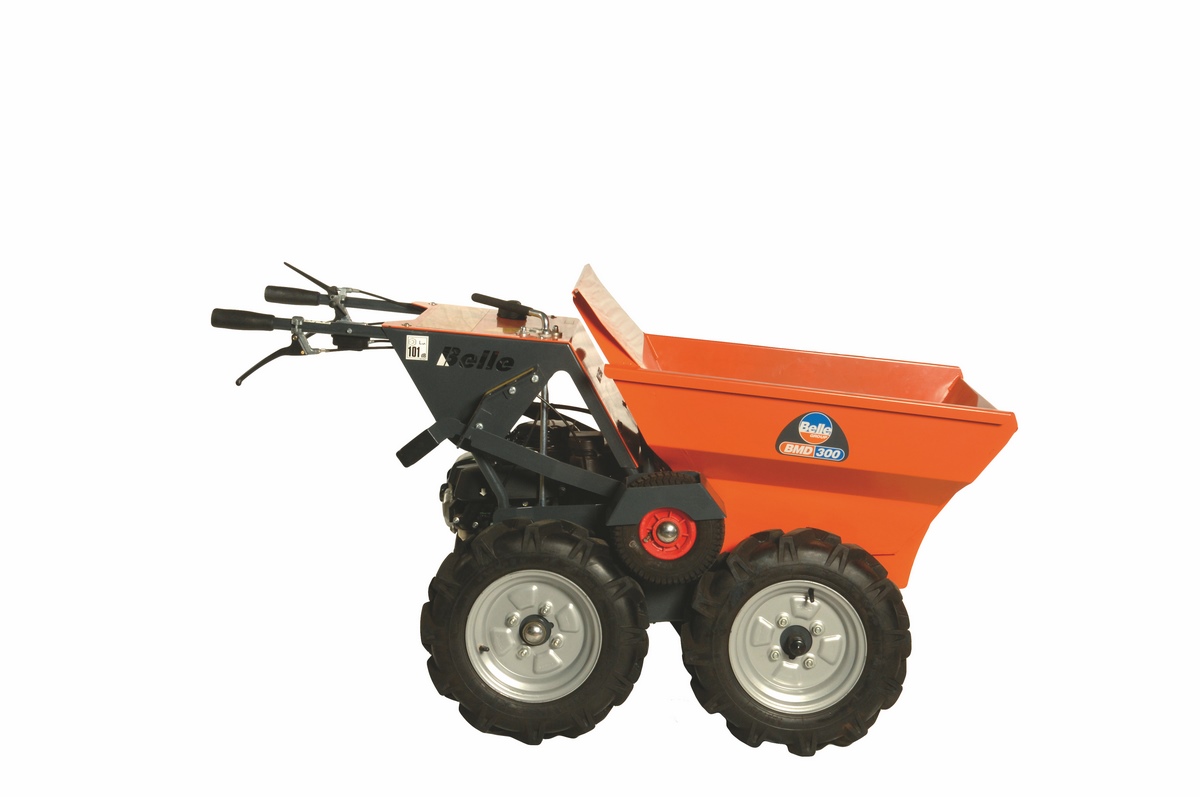 Lescha Minidumper BMD300 w. Multi-purpose tyres 4.0kW