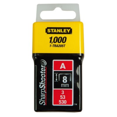 Zszywki SBD 8mm/5/16 1000 sztuk typ A 5/53/530 - 1-TRA205T